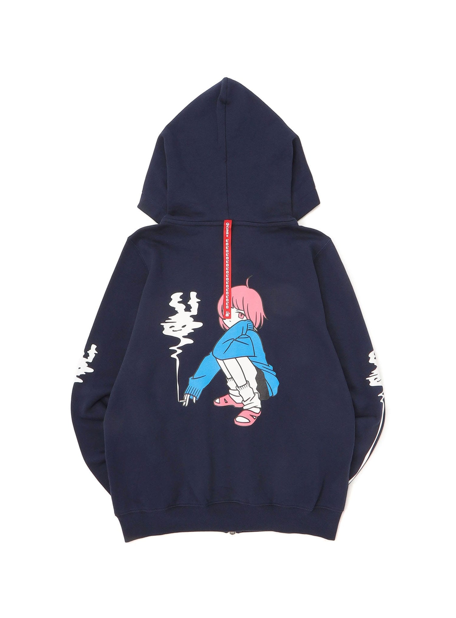 CUNE ZIP PARKA 煙