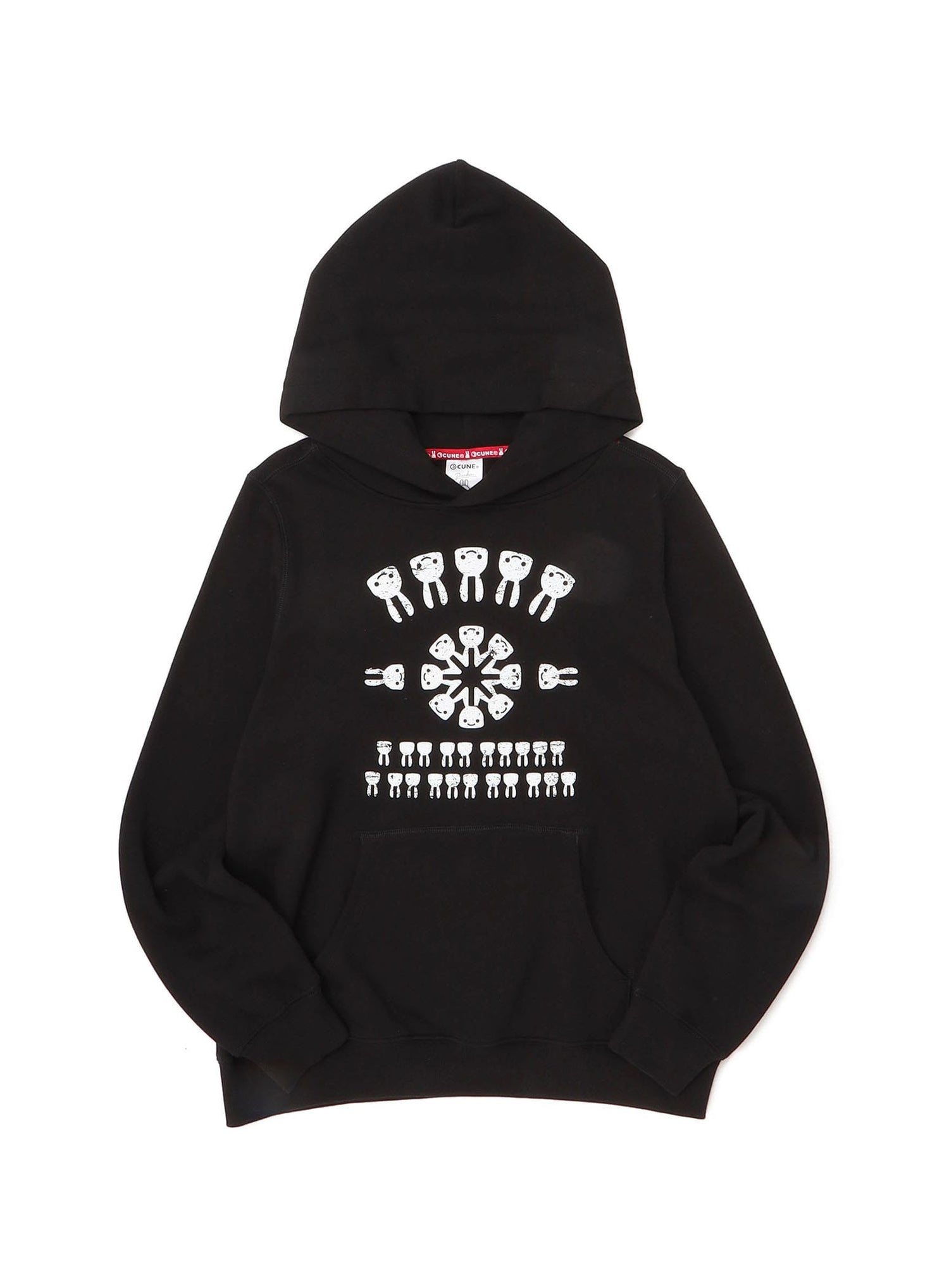 CUNE PULL PARKA かすれウサギ