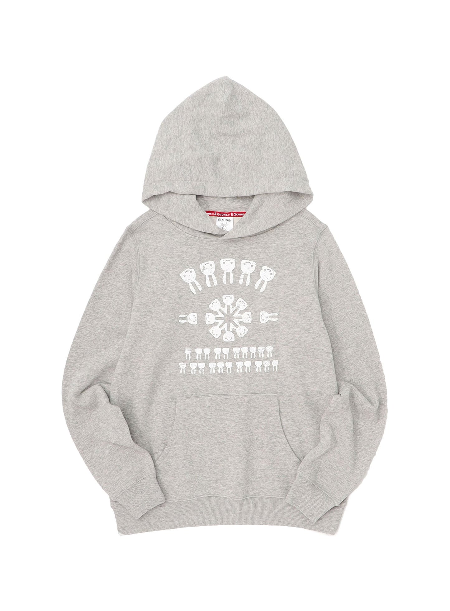 CUNE PULL PARKA かすれウサギ