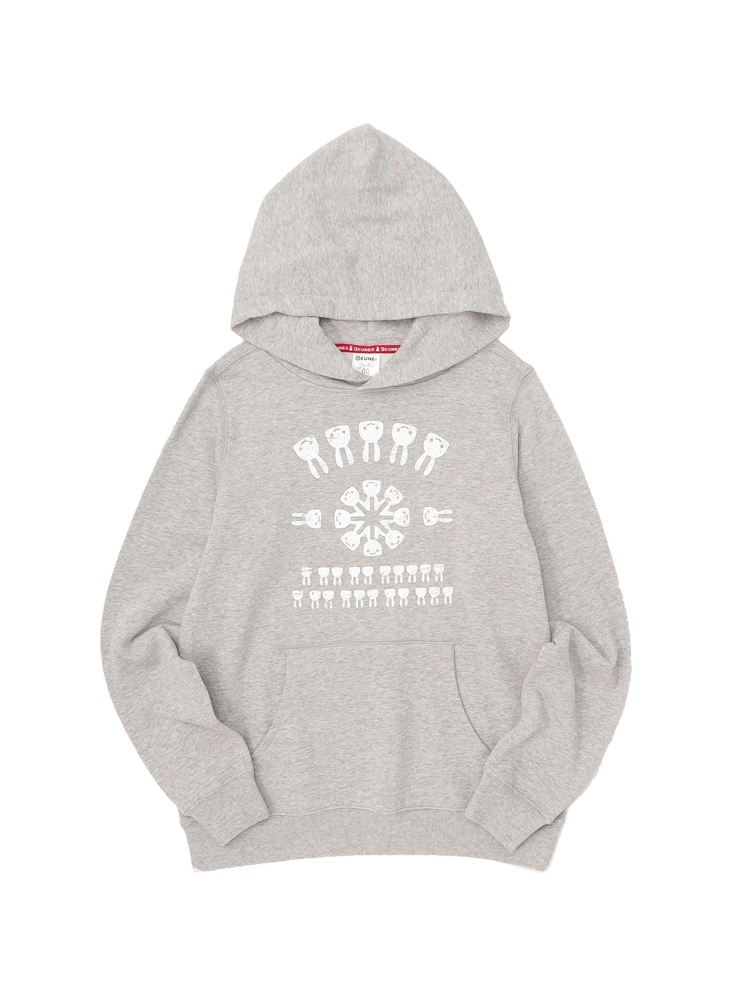 CUNE PULL PARKA かすれウサギ