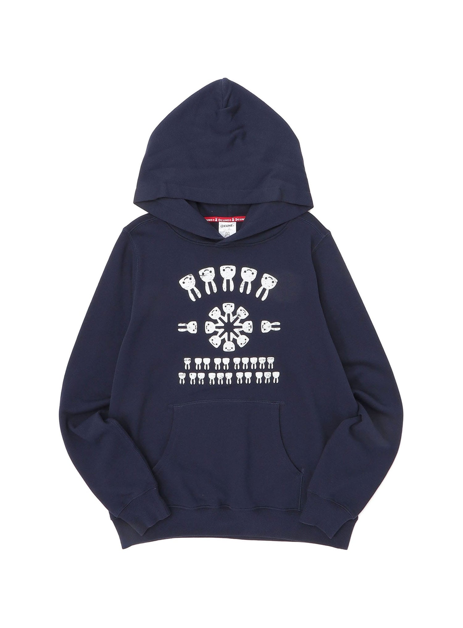 CUNE PULL PARKA かすれウサギ