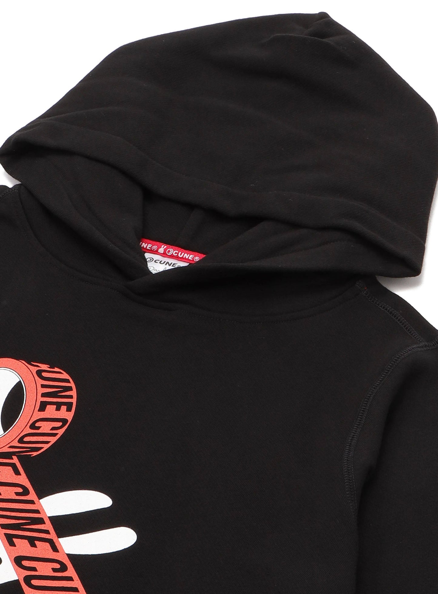 CUNE PULL PARKA テープ