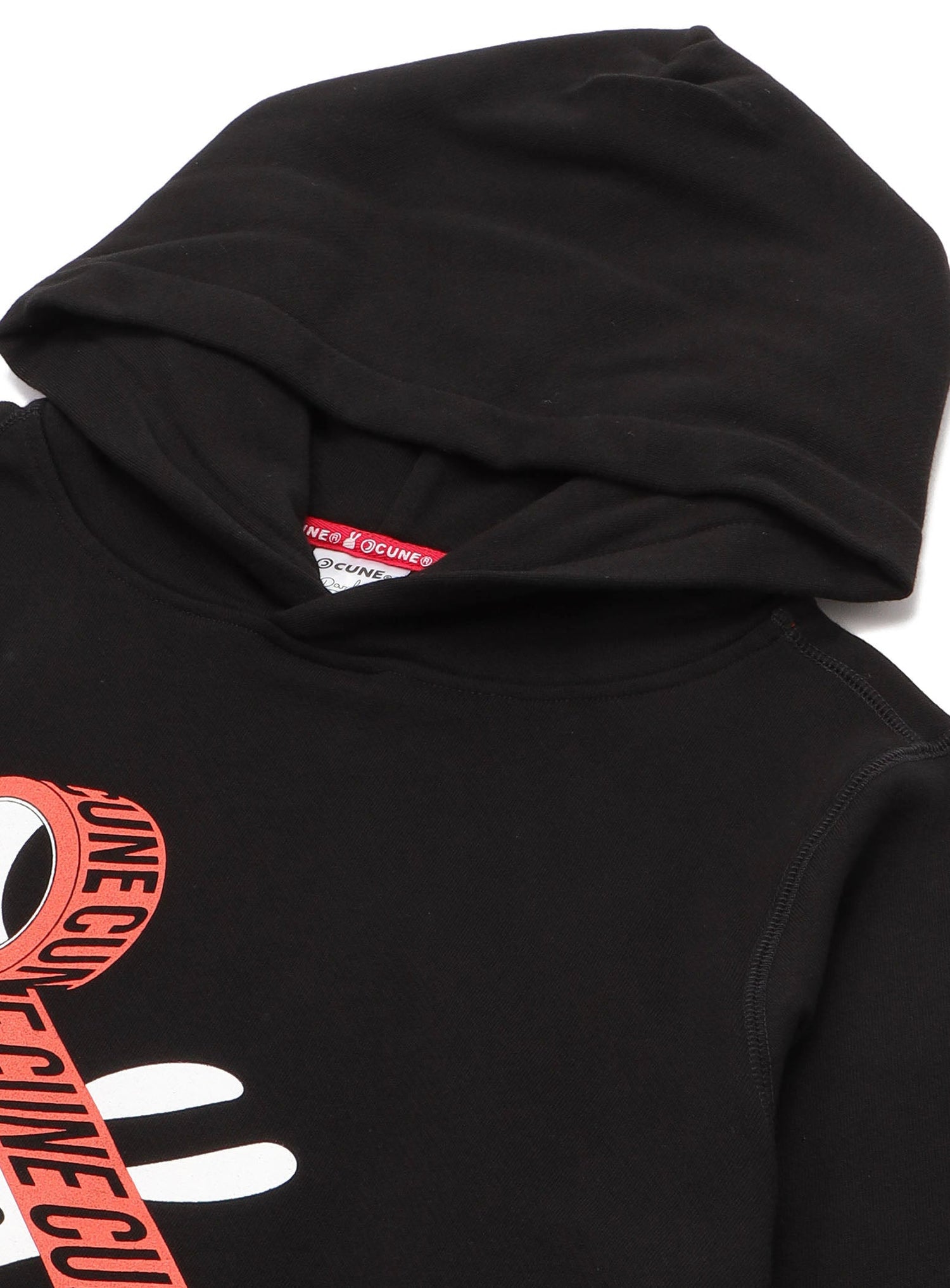 CUNE PULL PARKA テープ