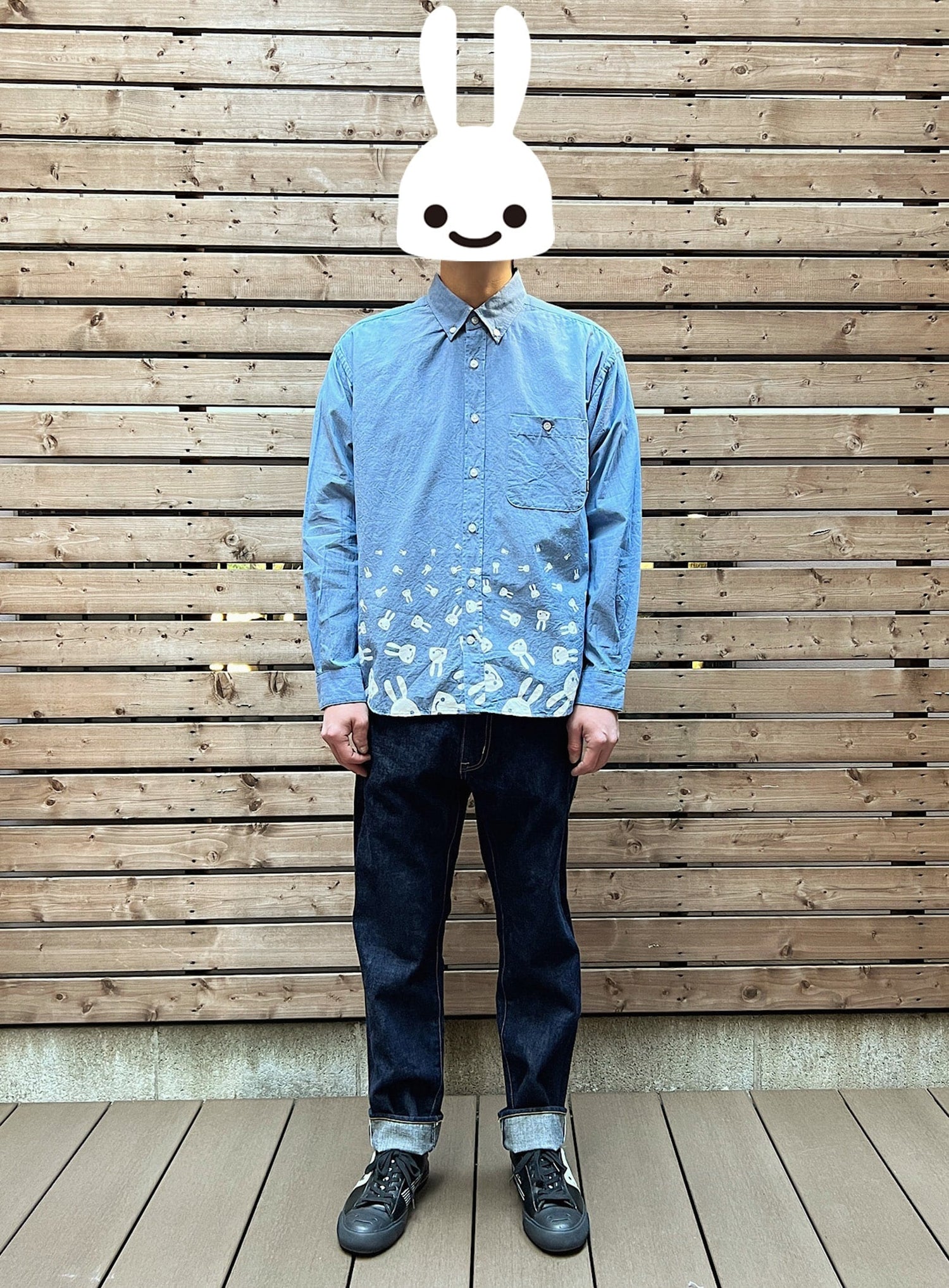 ダンガリーBDシャツ