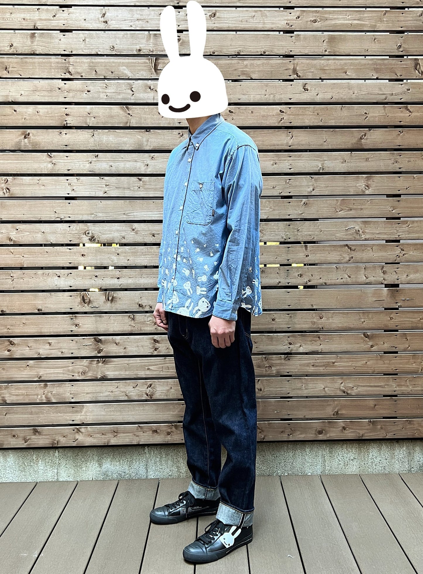 ダンガリーBDシャツ