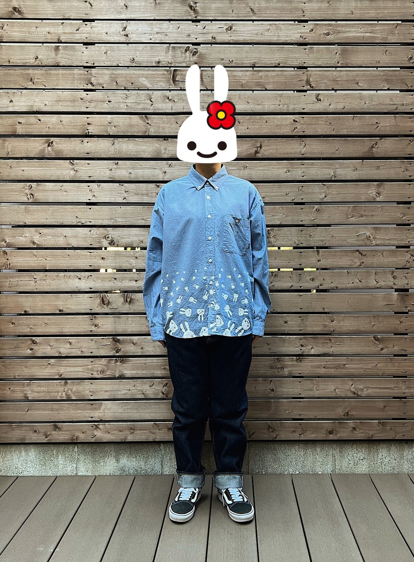 ダンガリーBDシャツ