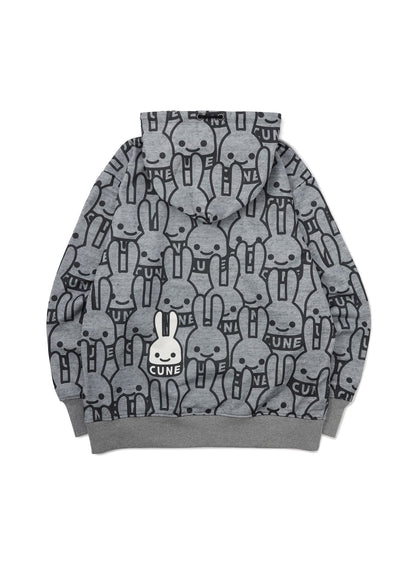 CUNEウサギいっぱいパーカー