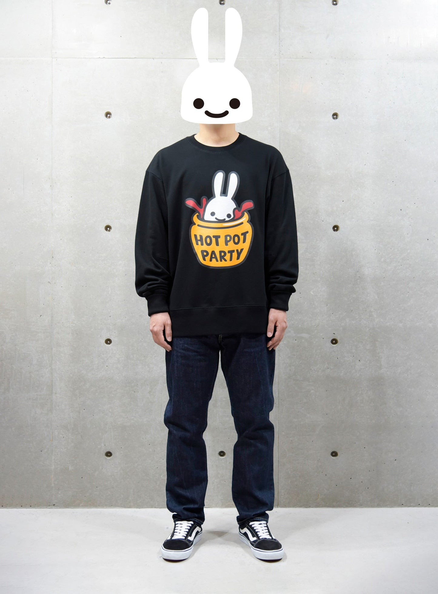 HPPクルー専用の少しいい大きいスウェット