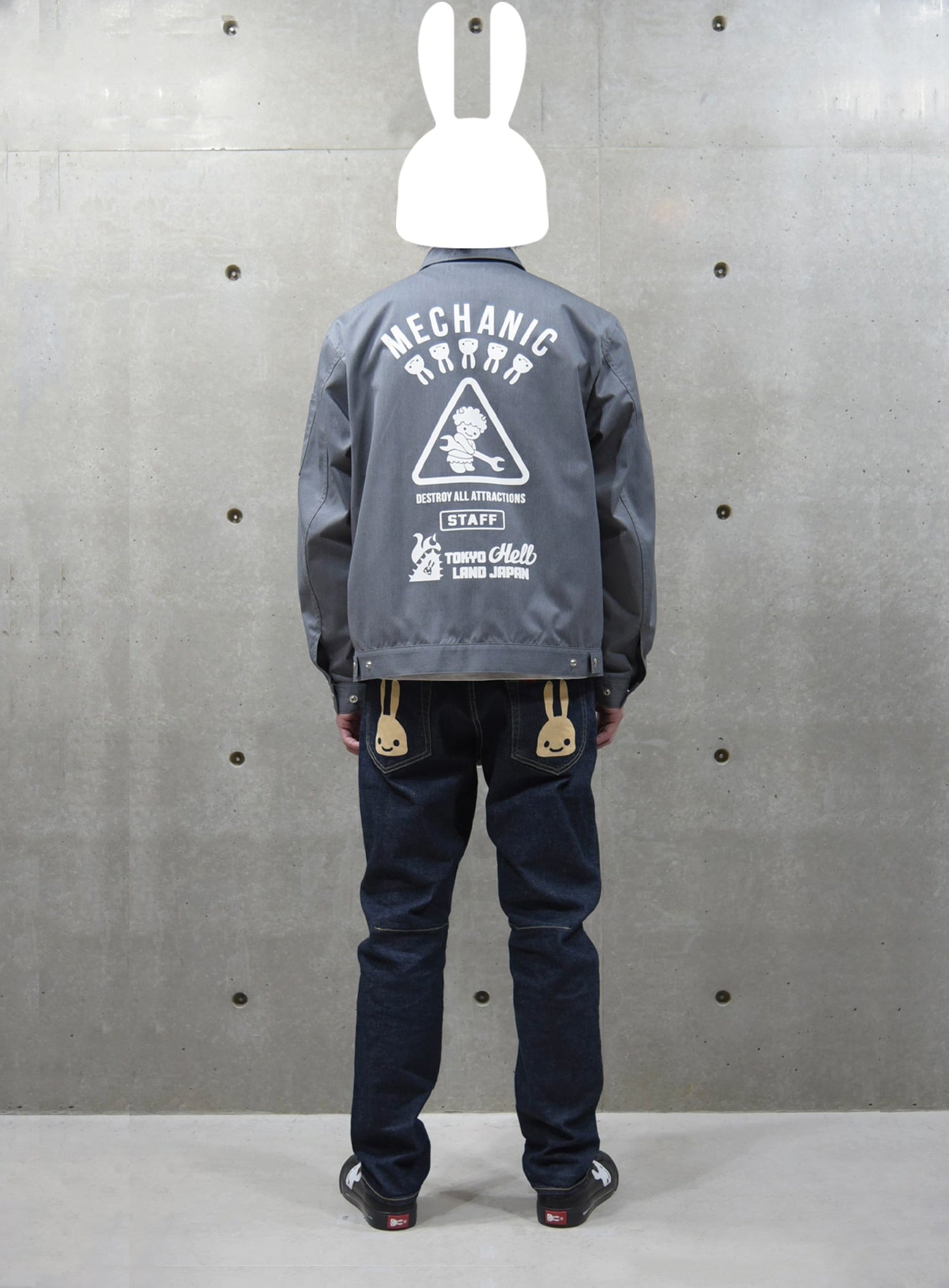 メカニックスタッフの作業服