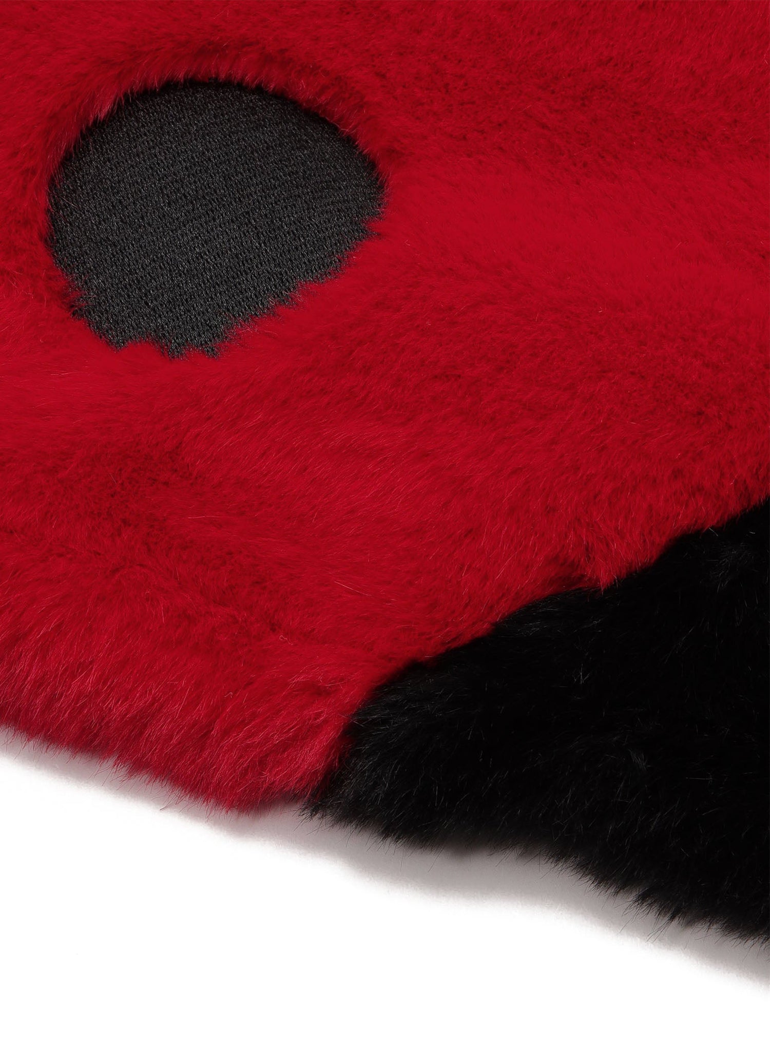 耳付きファーブルゾン