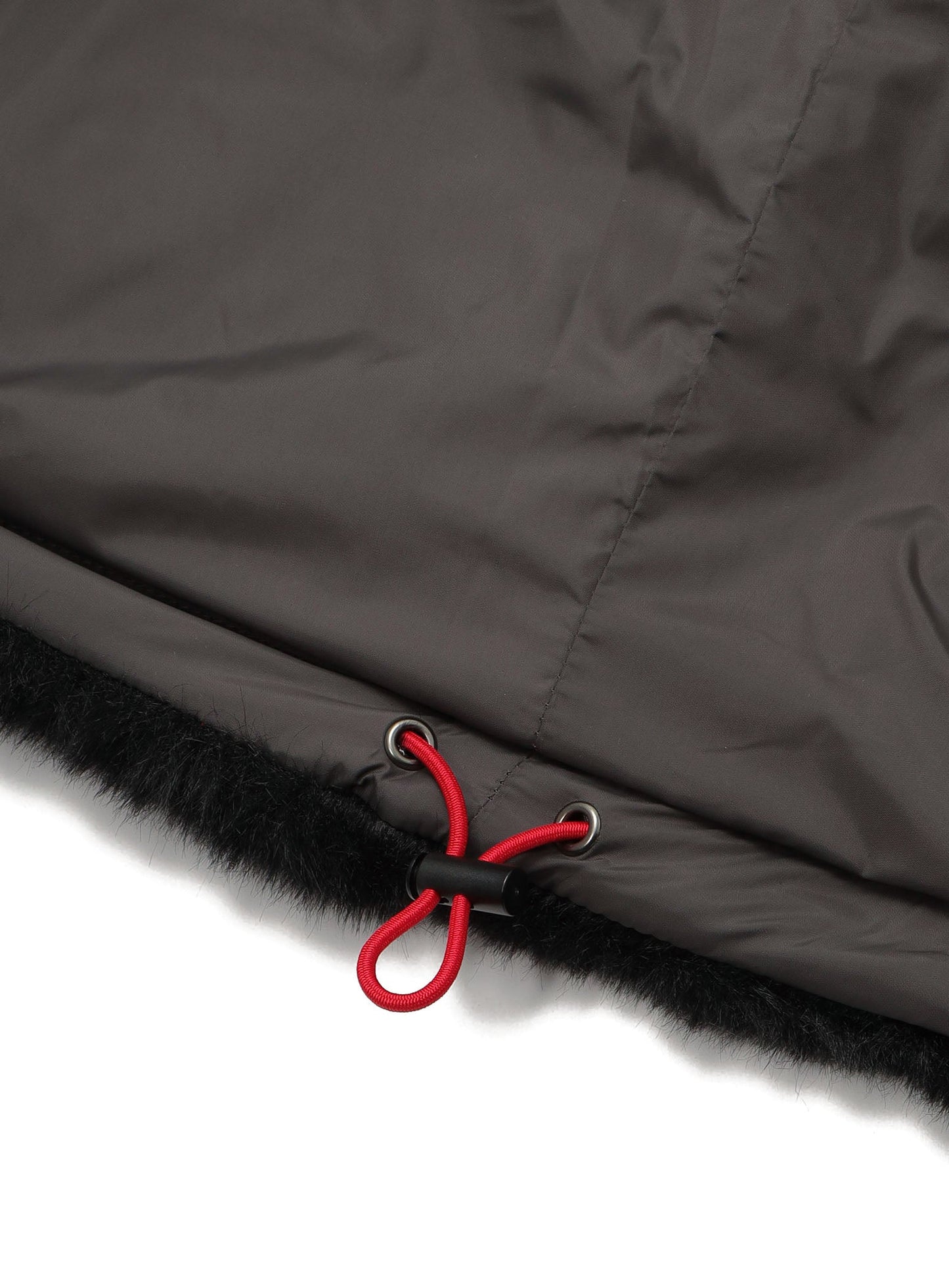 耳付きファーブルゾン