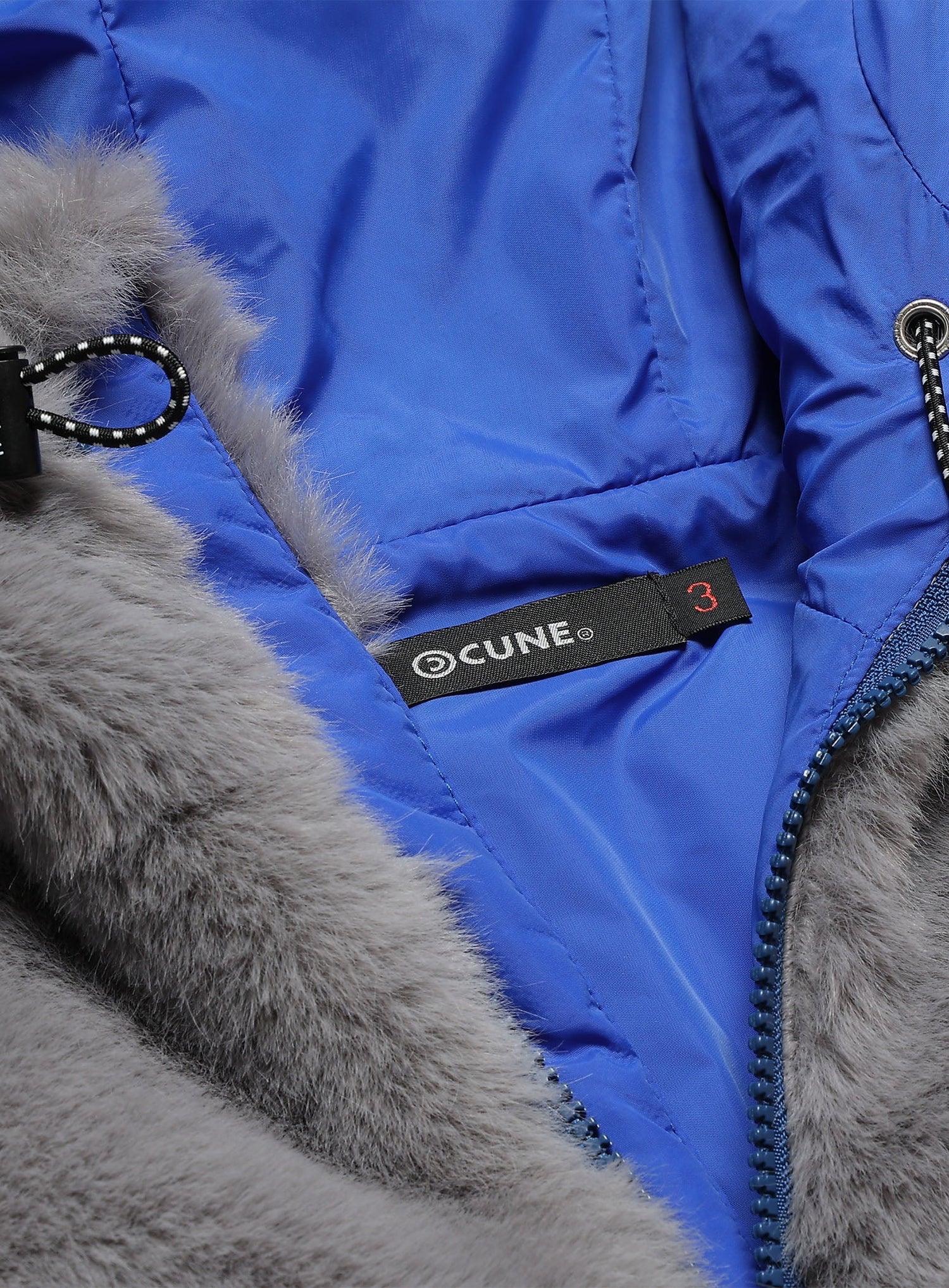 耳付きファーブルゾン