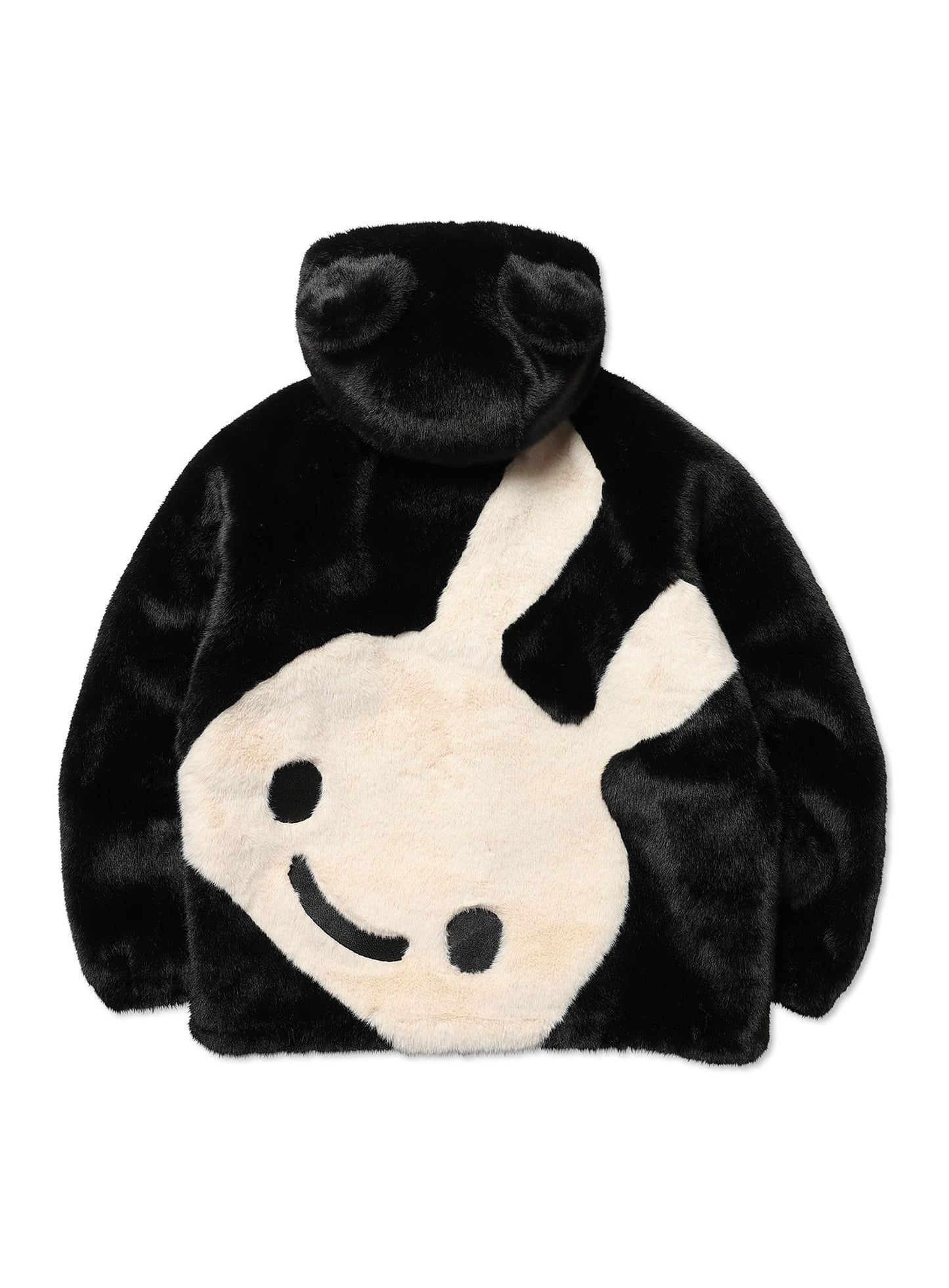 耳付きファーブルゾン