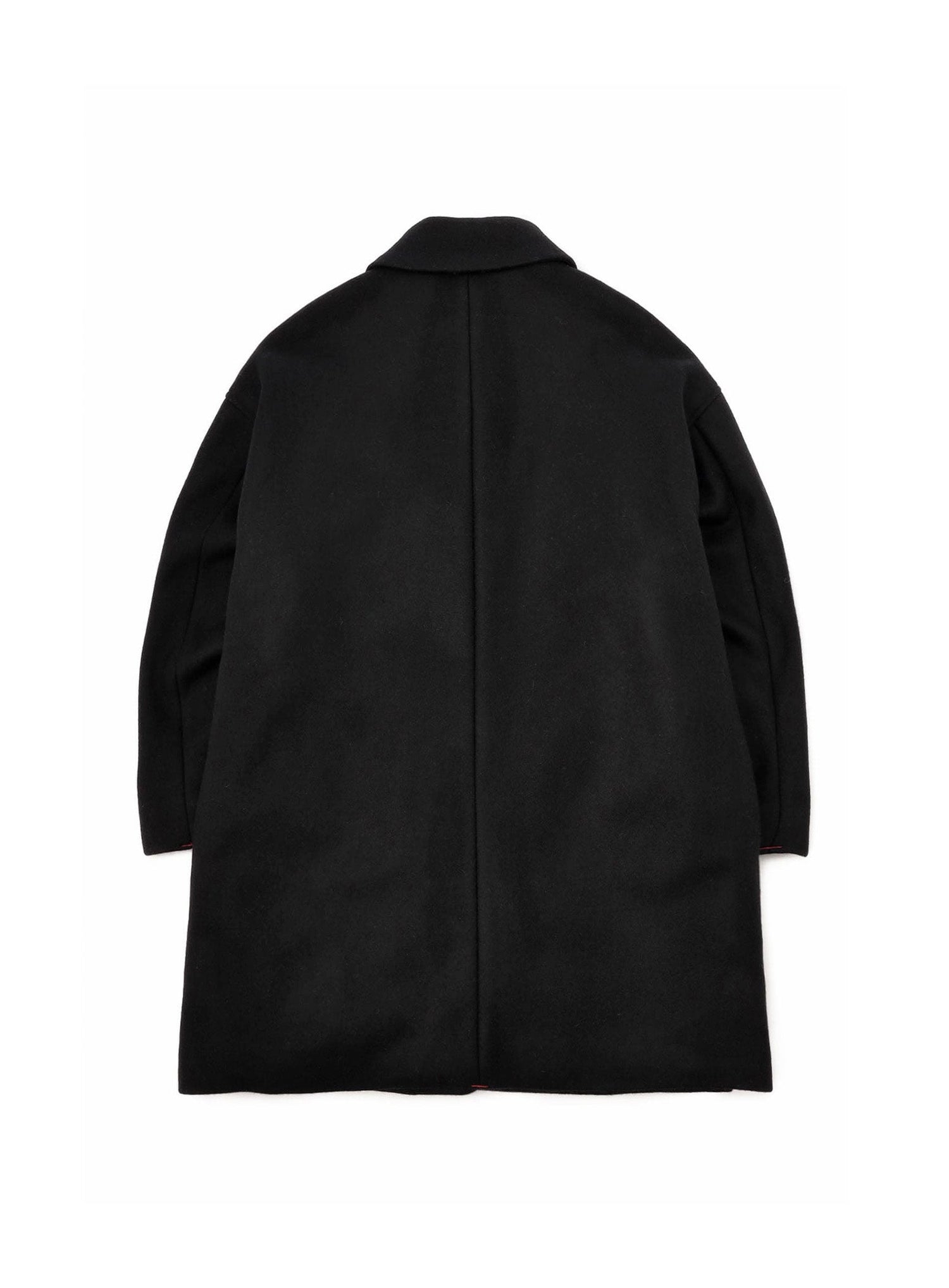 DDDC メルトンレザーストラップハーフコート