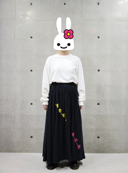 DDDC ロングギャザースカート