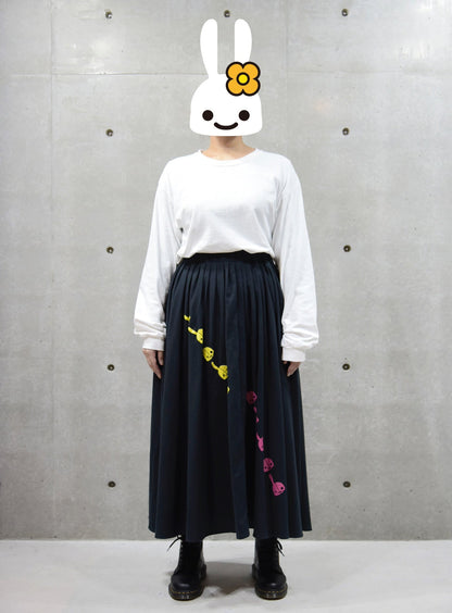 DDDC ロングギャザースカート