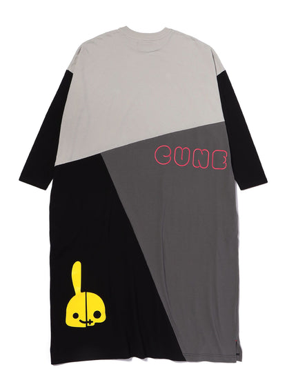 DDDC 3色切替の天竺ワイドワンピース