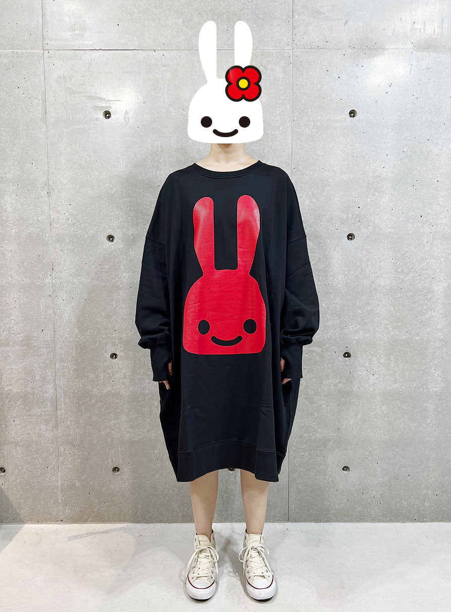 DDDC 裏毛ワイドワンピース