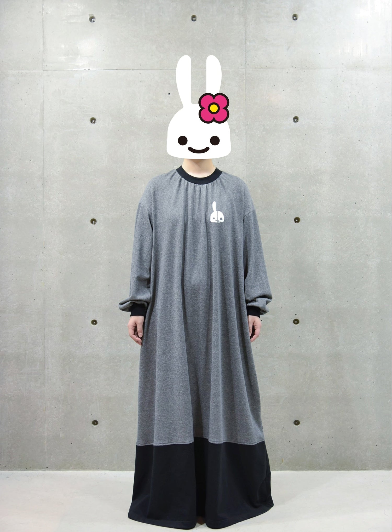 DDDC 首ギャザーワンピース