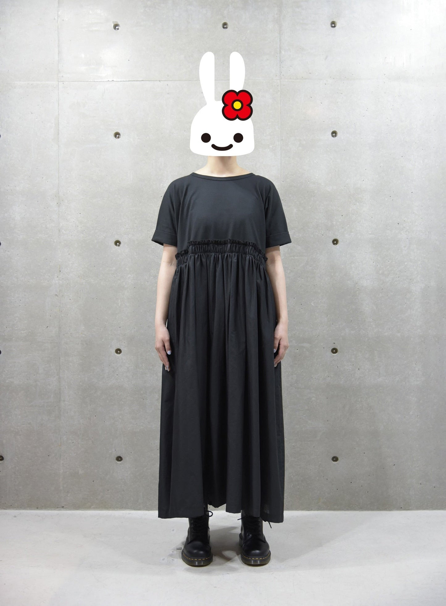 ギャザーワンピース