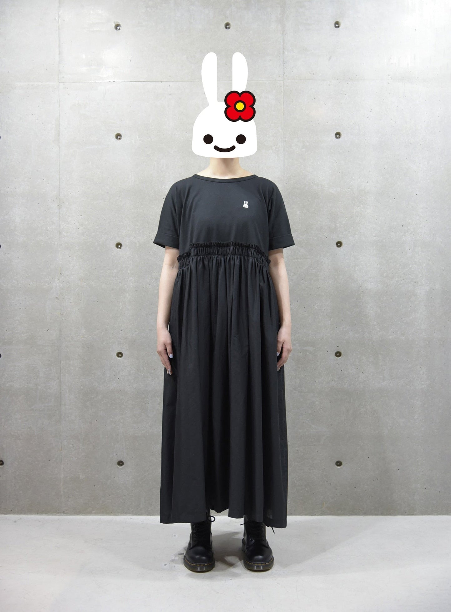 ギャザーワンピース