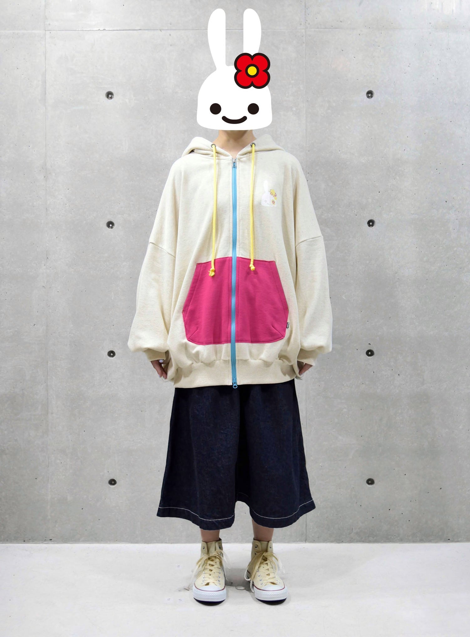 DDDC ワイドジップパーカー