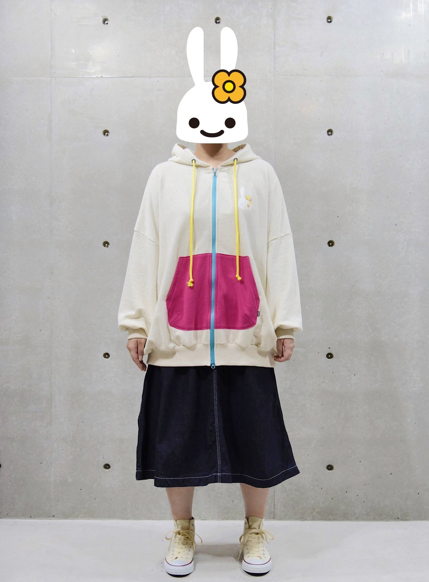 DDDC ワイドジップパーカー