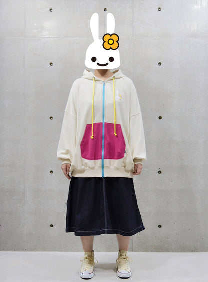 DDDC ワイドジップパーカー