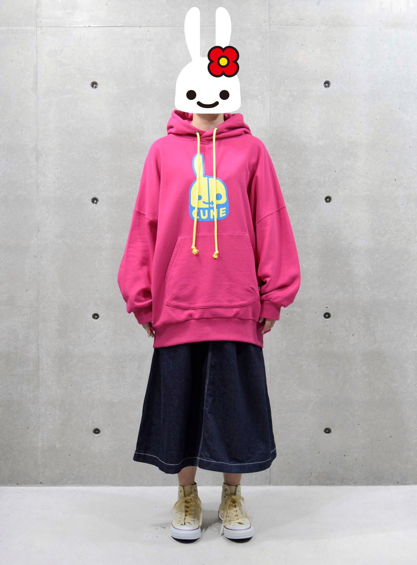 DDDC ワイドプルオーバーパーカー