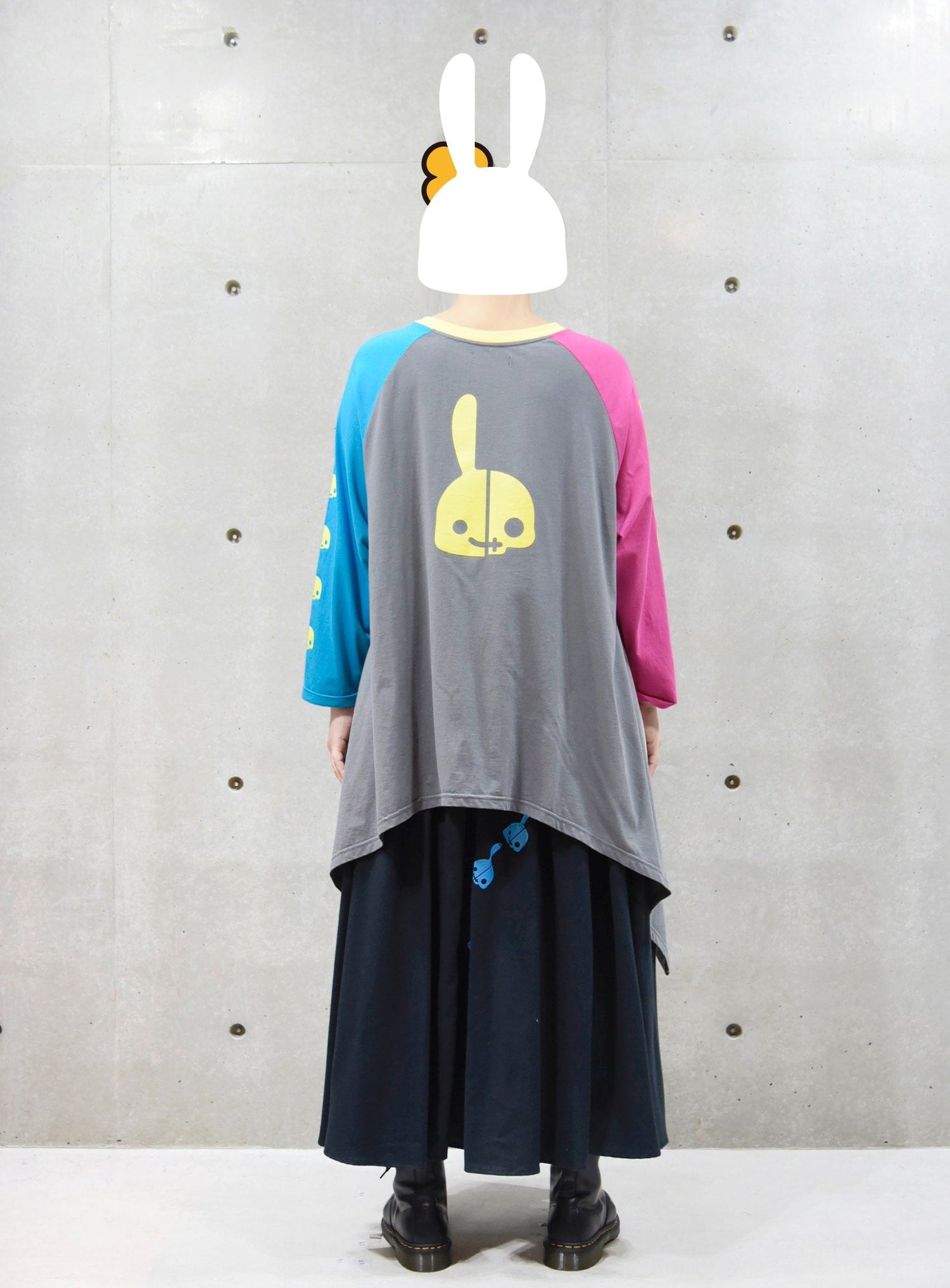 DDDC ラグランドレープカットソー