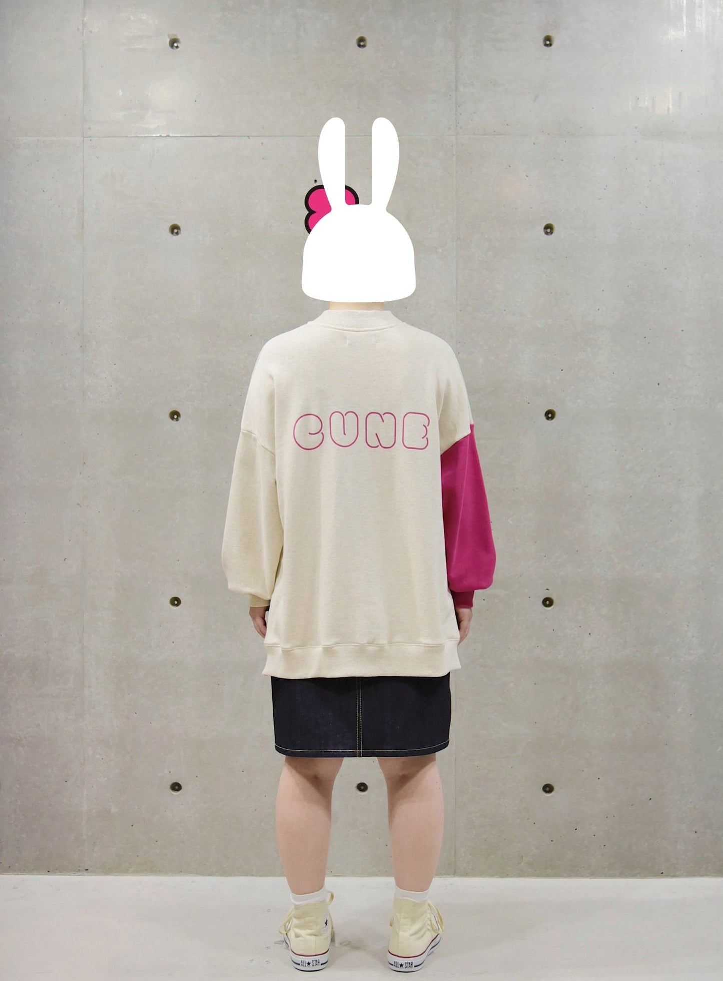 DDDC サイドジップモックネックスウェット