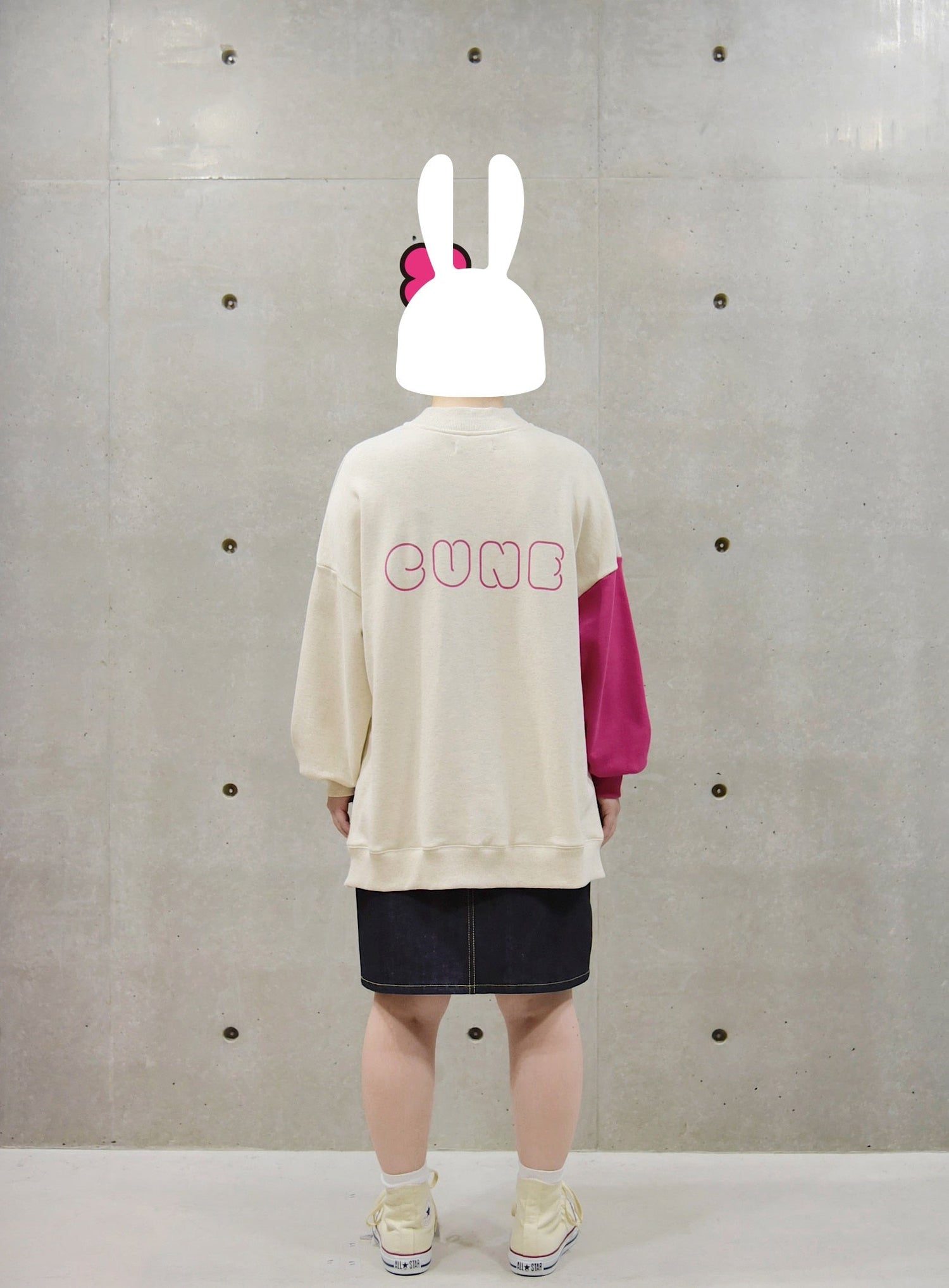 DDDC サイドジップモックネックスウェット