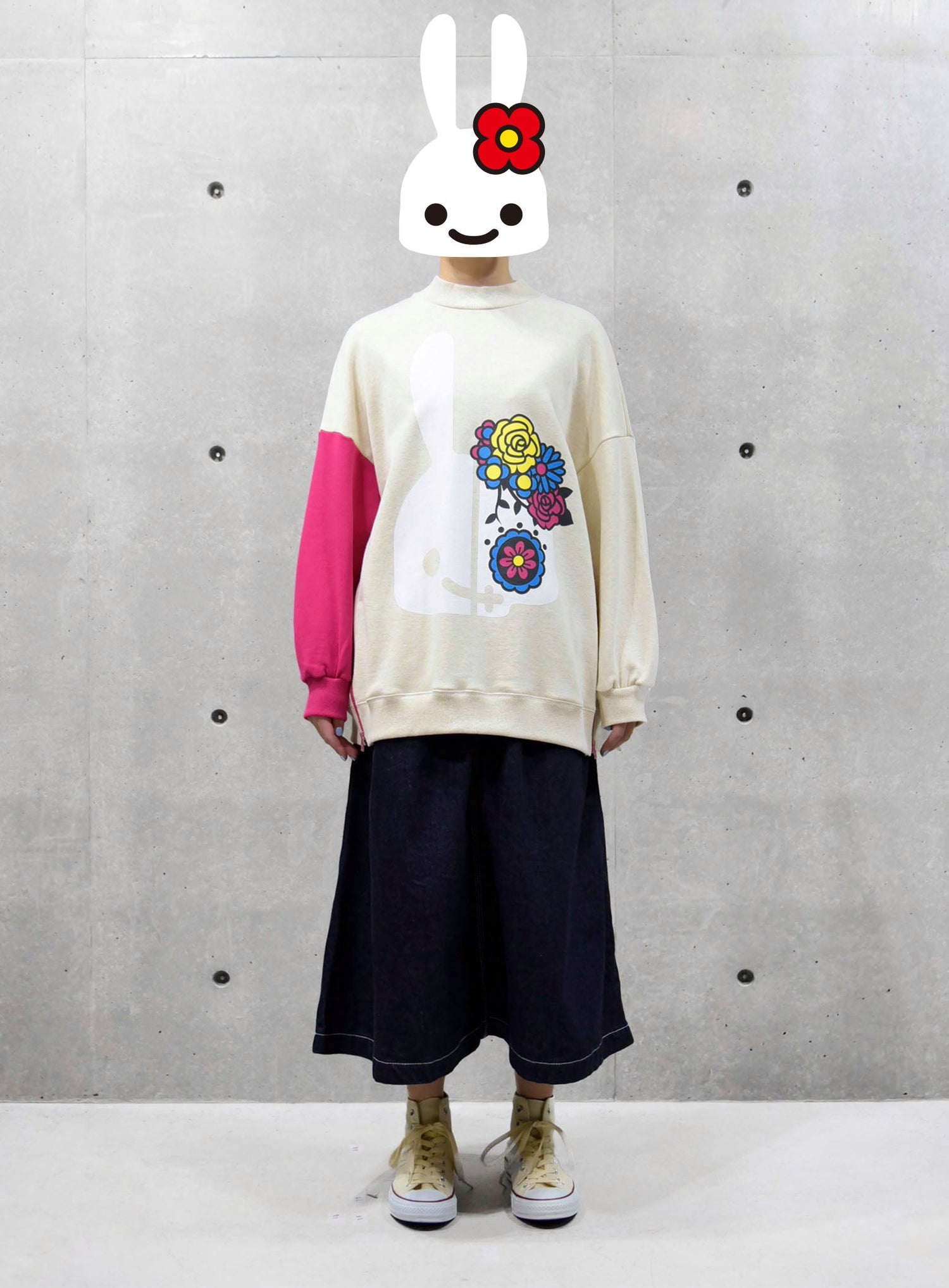 DDDC サイドジップモックネックスウェット