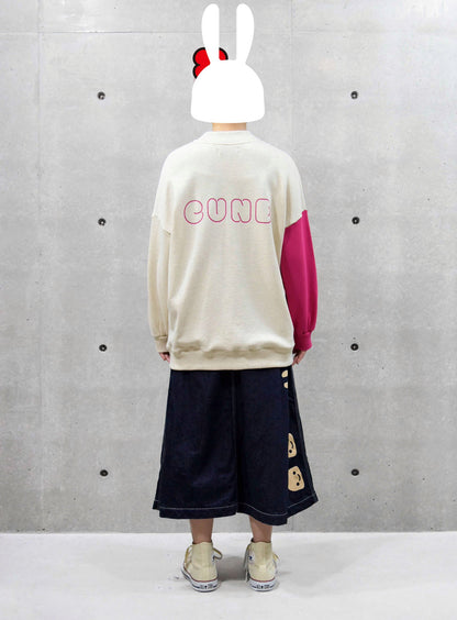 DDDC サイドジップモックネックスウェット