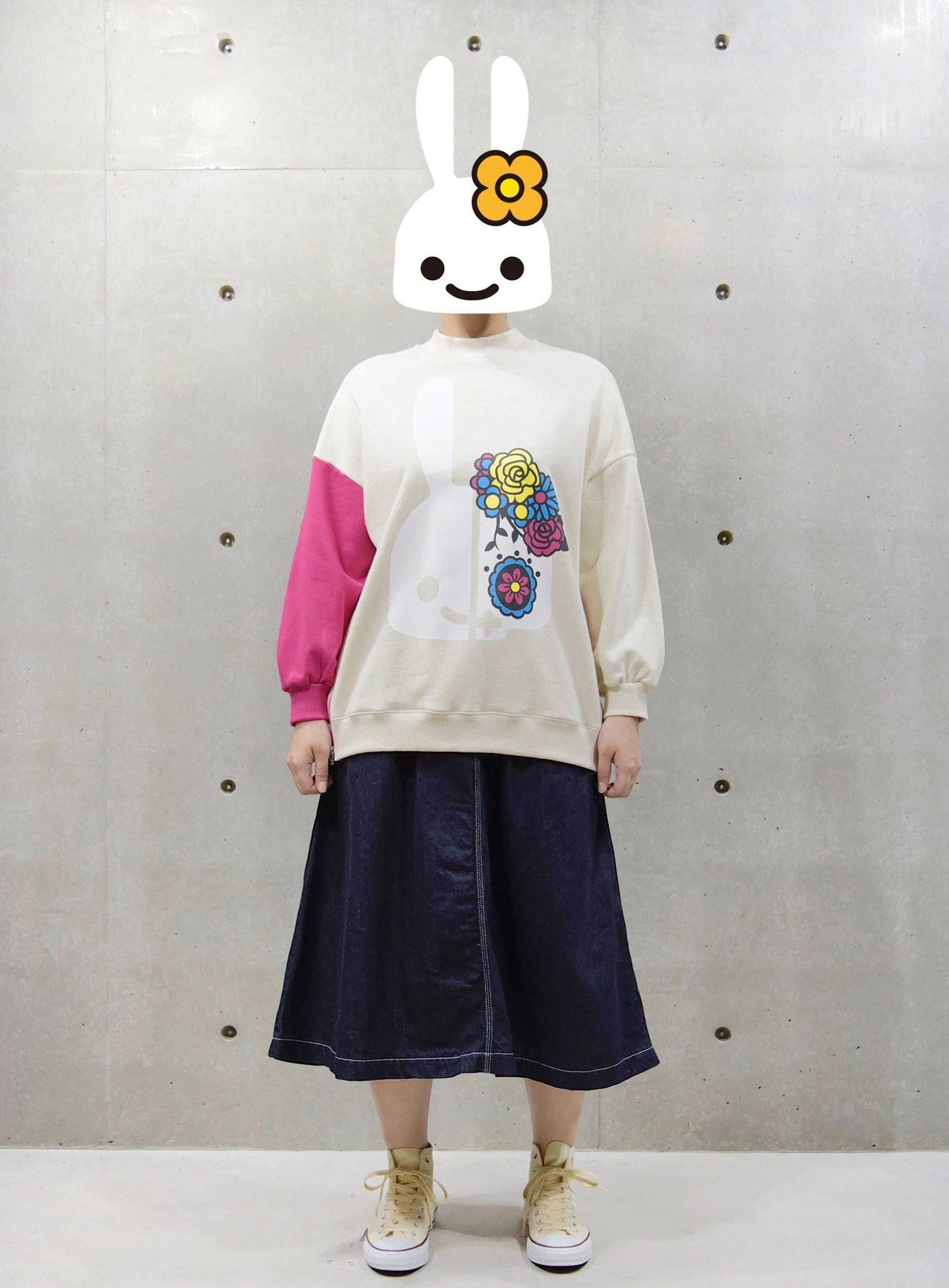 DDDC サイドジップモックネックスウェット