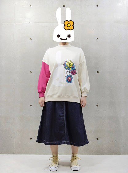 DDDC サイドジップモックネックスウェット