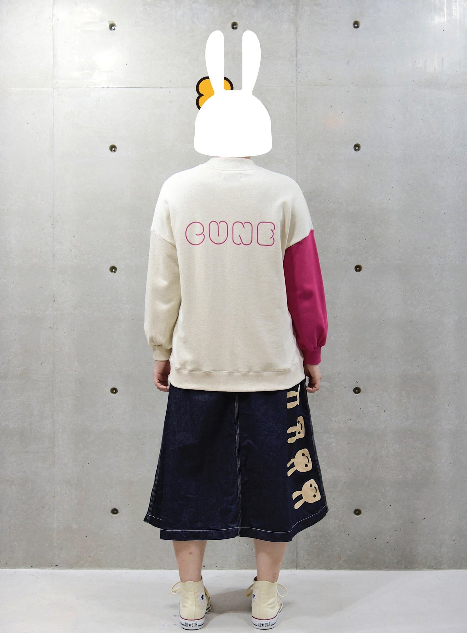 DDDC サイドジップモックネックスウェット