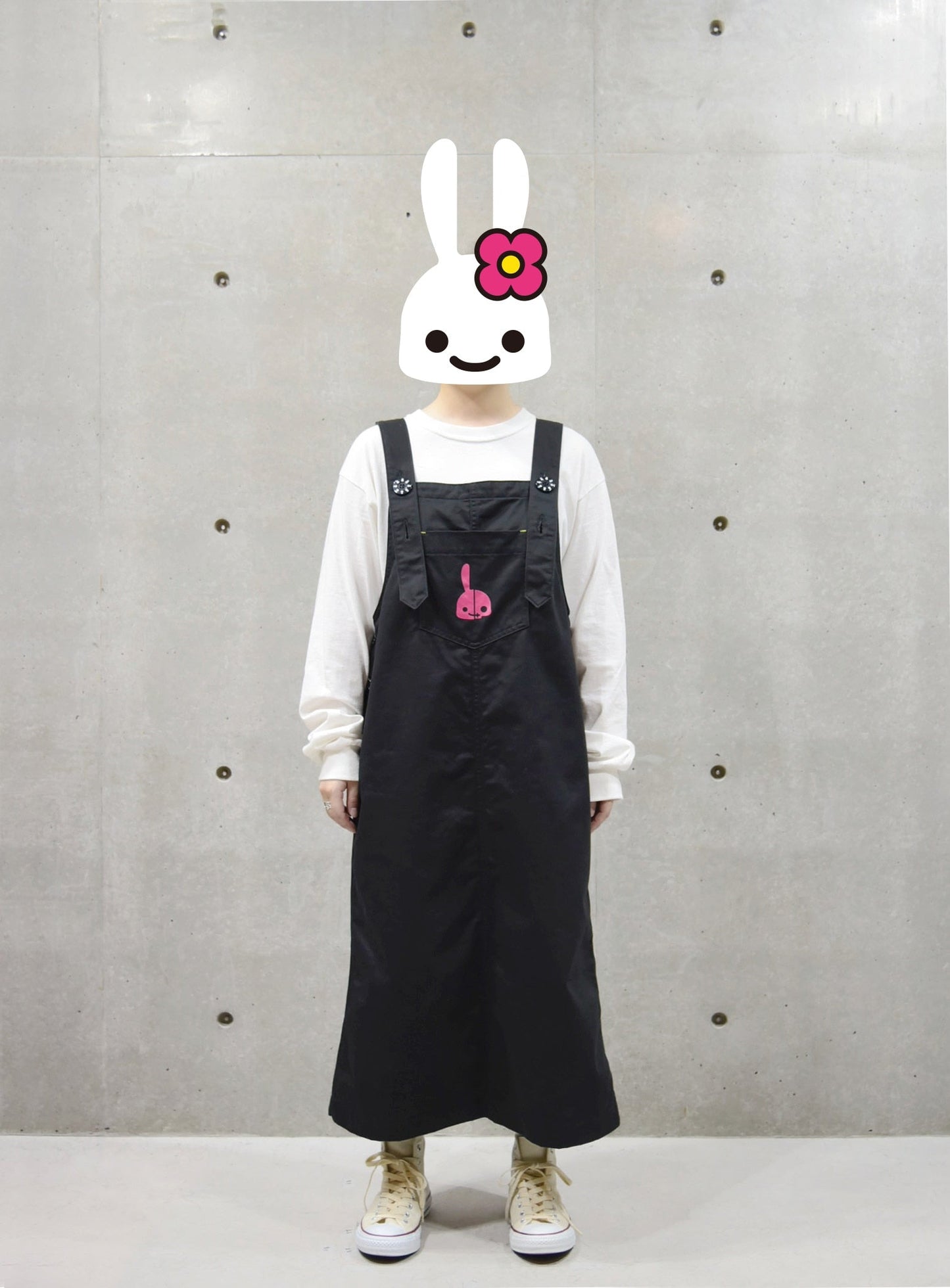 DDDC サロペットスカート