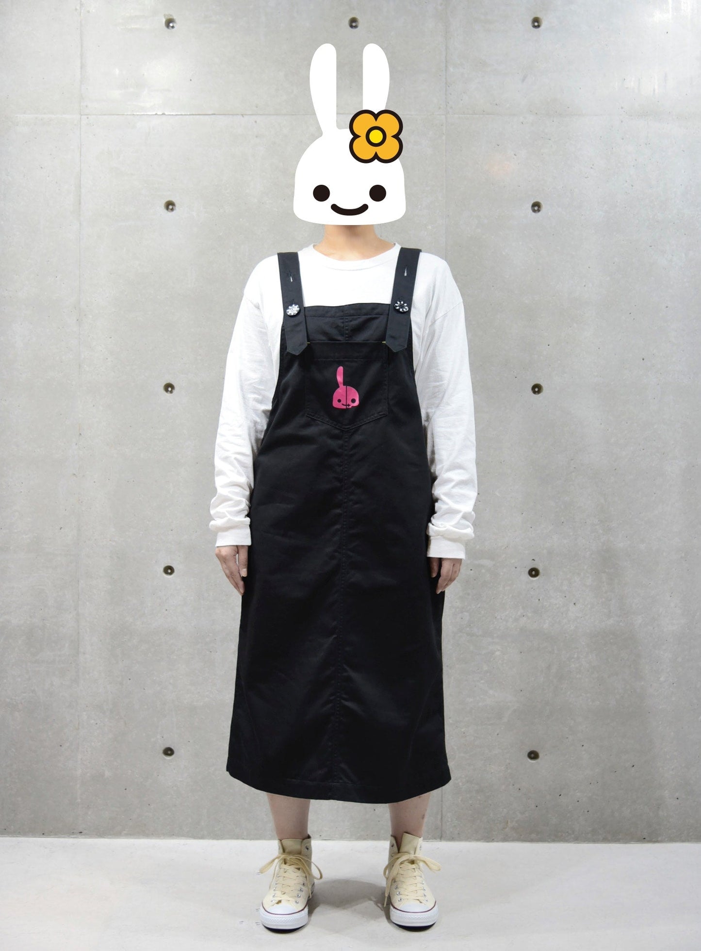 DDDC サロペットスカート