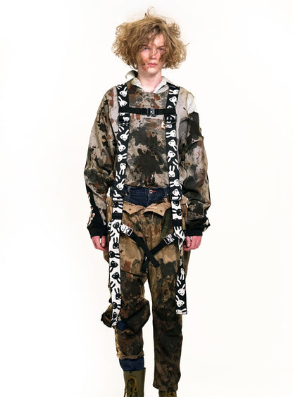 ボロボロな登山パンツ