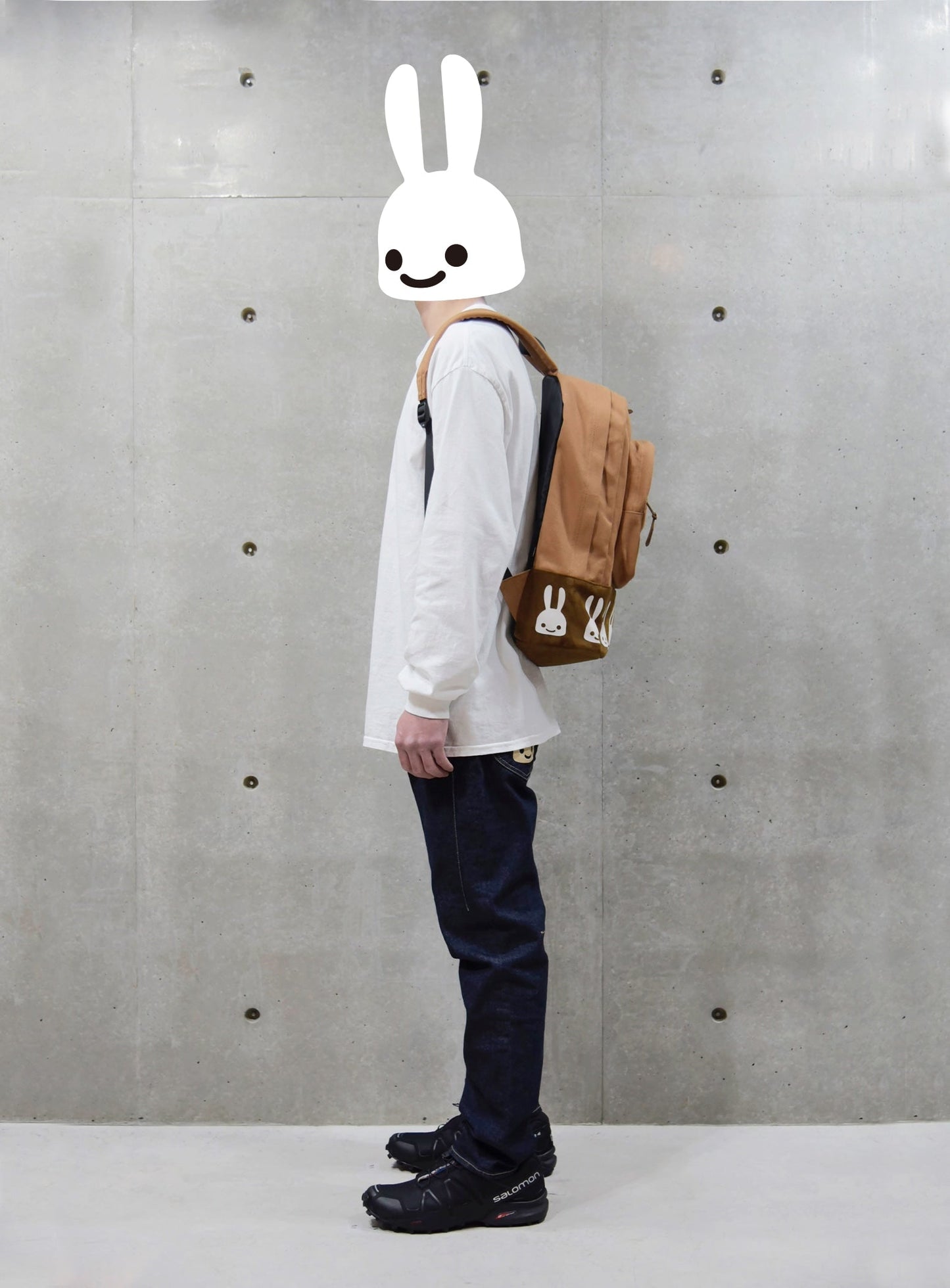キャンバスバックパック