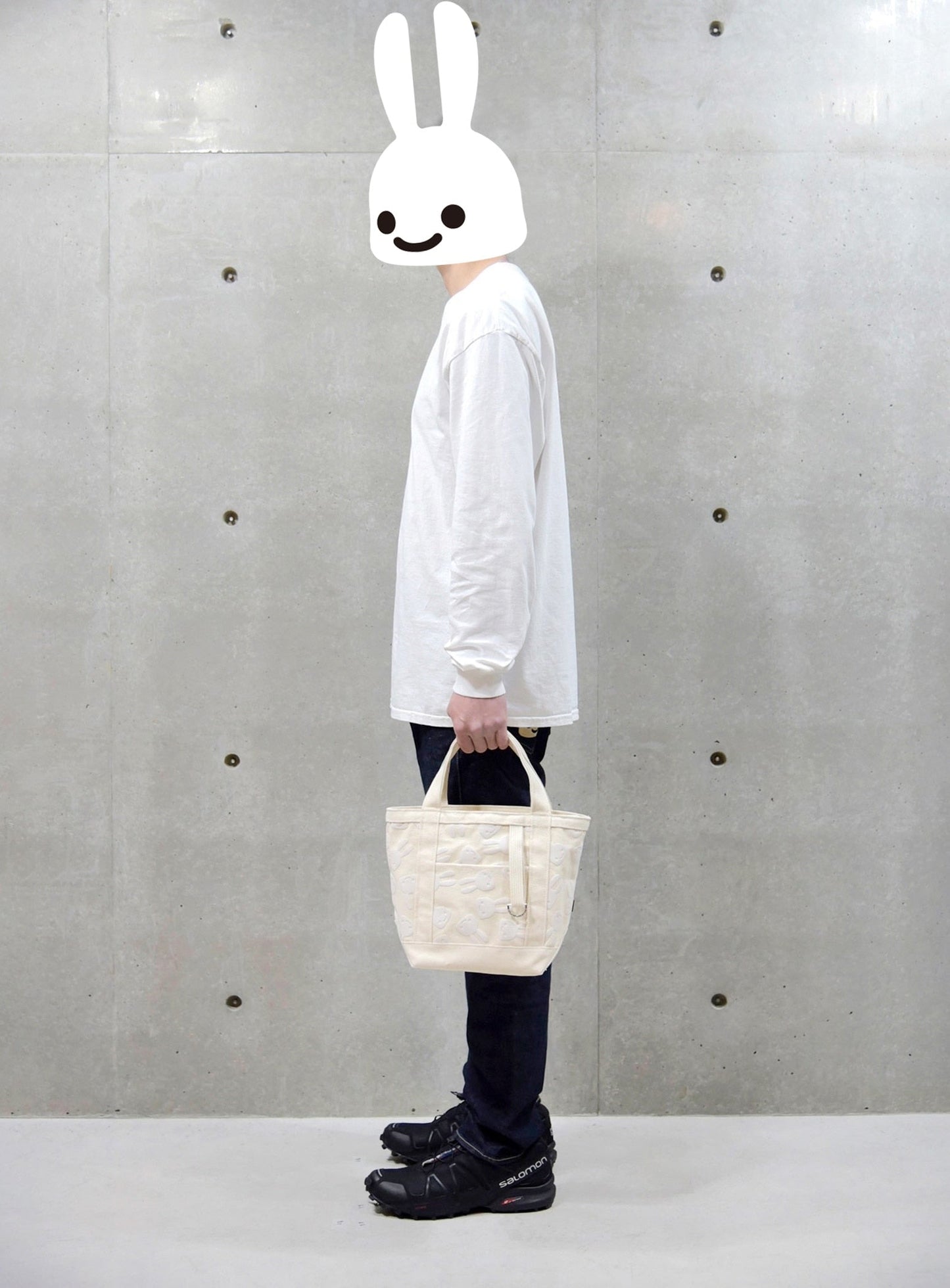 発泡プリントトートバッグ S