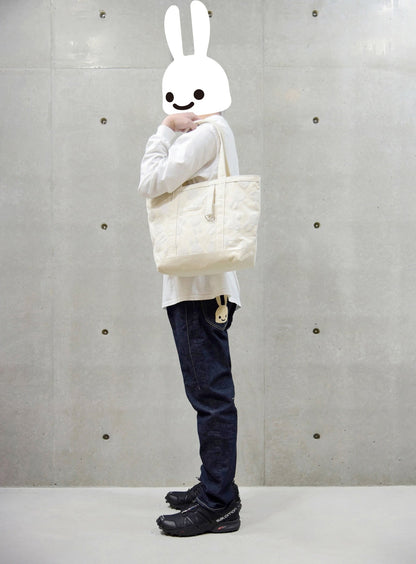 発泡プリントトートバッグ M