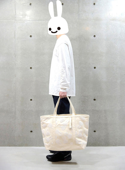 発泡プリントトートバッグ L