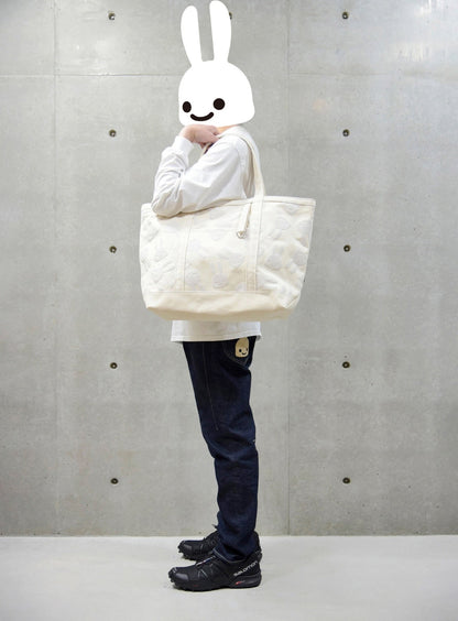 発泡プリントトートバッグ L
