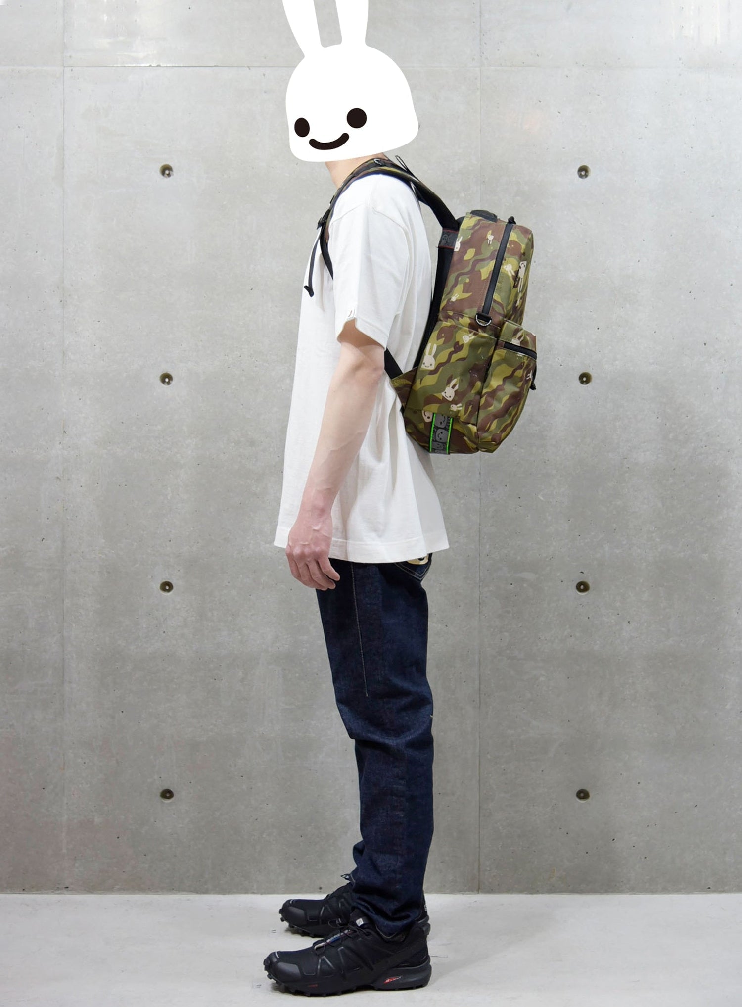 へび迷彩バックパック