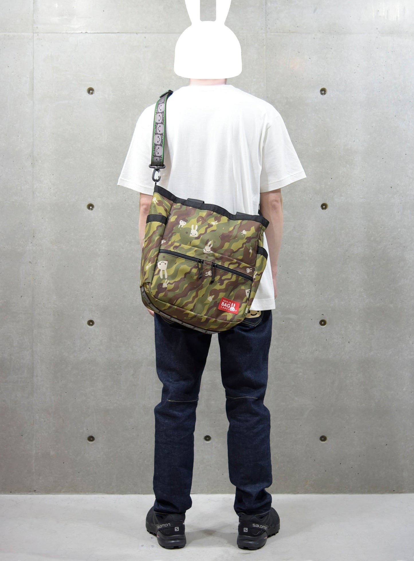 へび迷彩2WAYトートバッグ