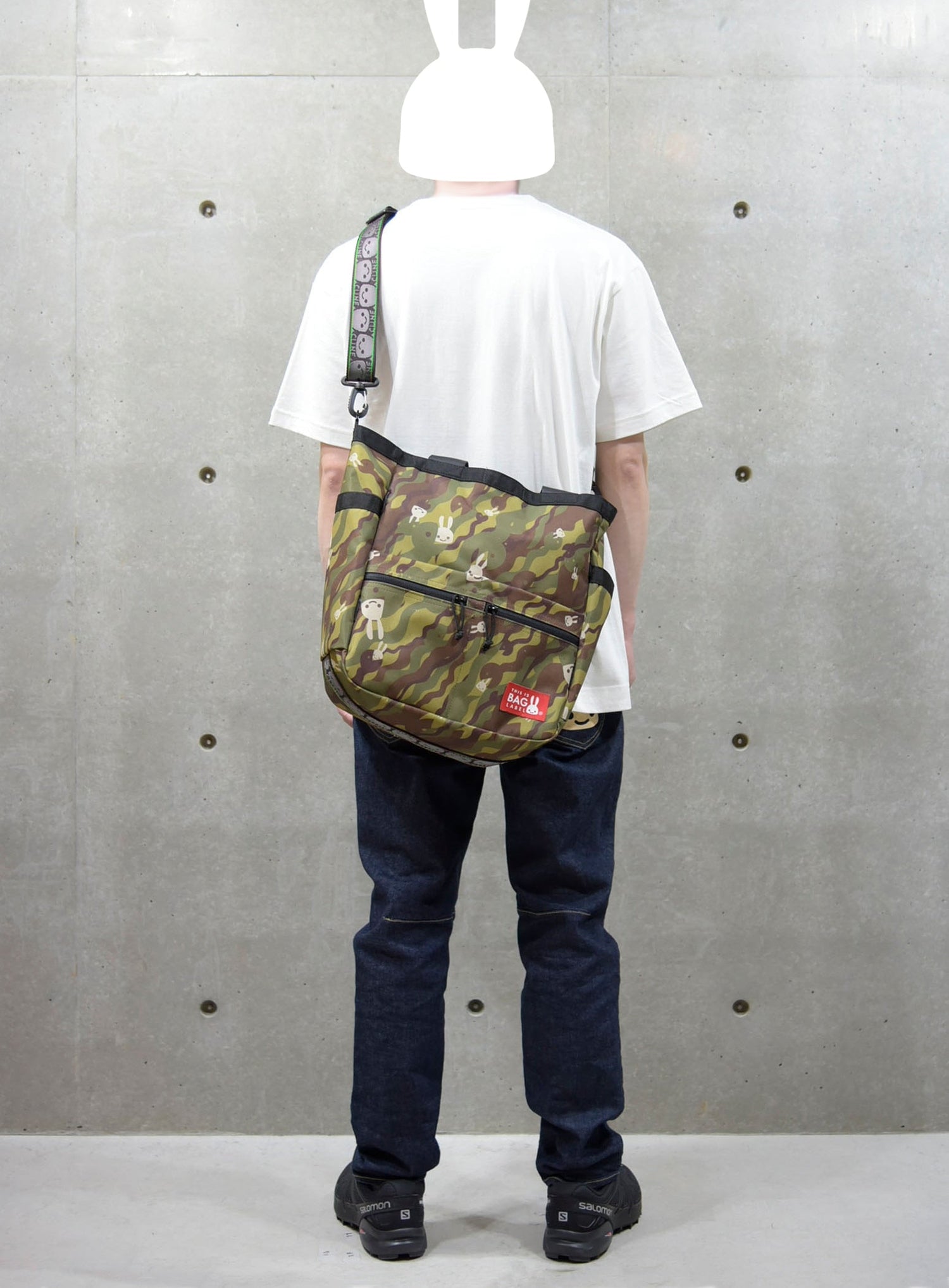 へび迷彩2WAYトートバッグ