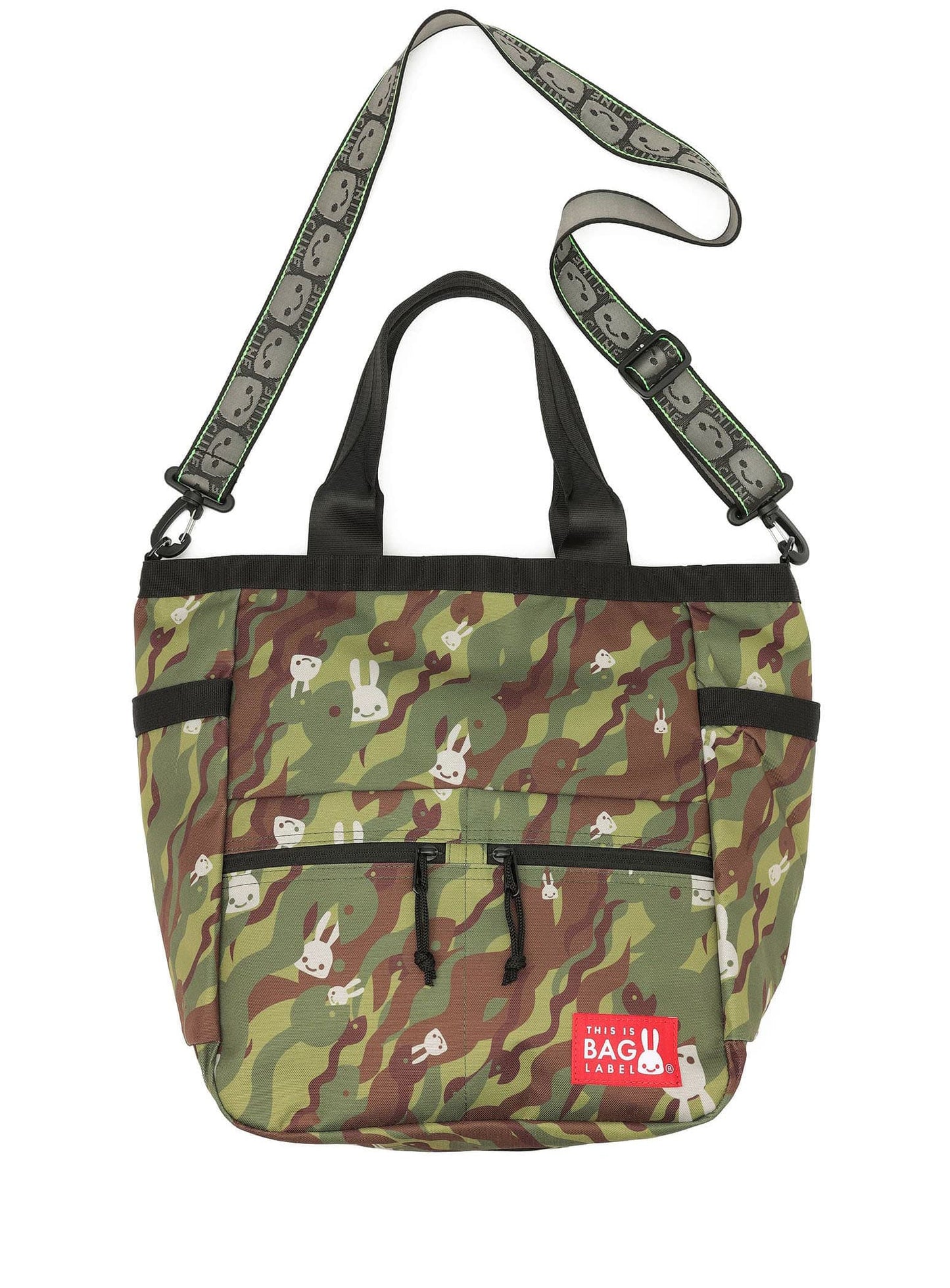 へび迷彩2WAYトートバッグ