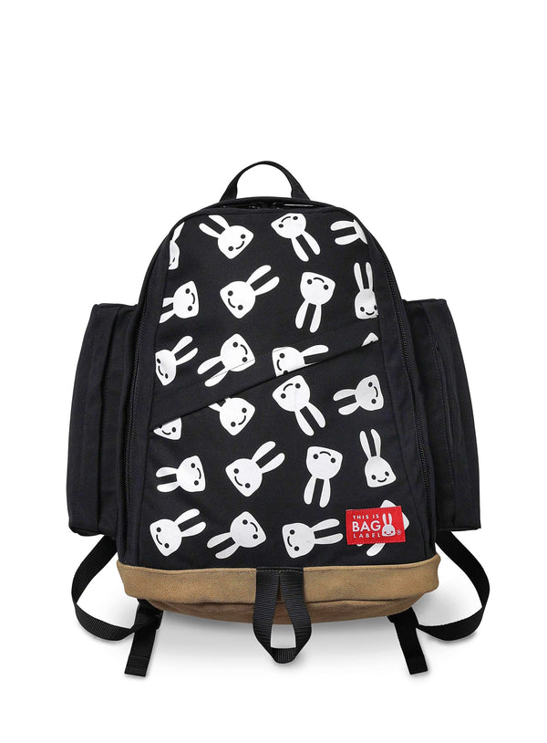 底レザーサイドボックスバックパック